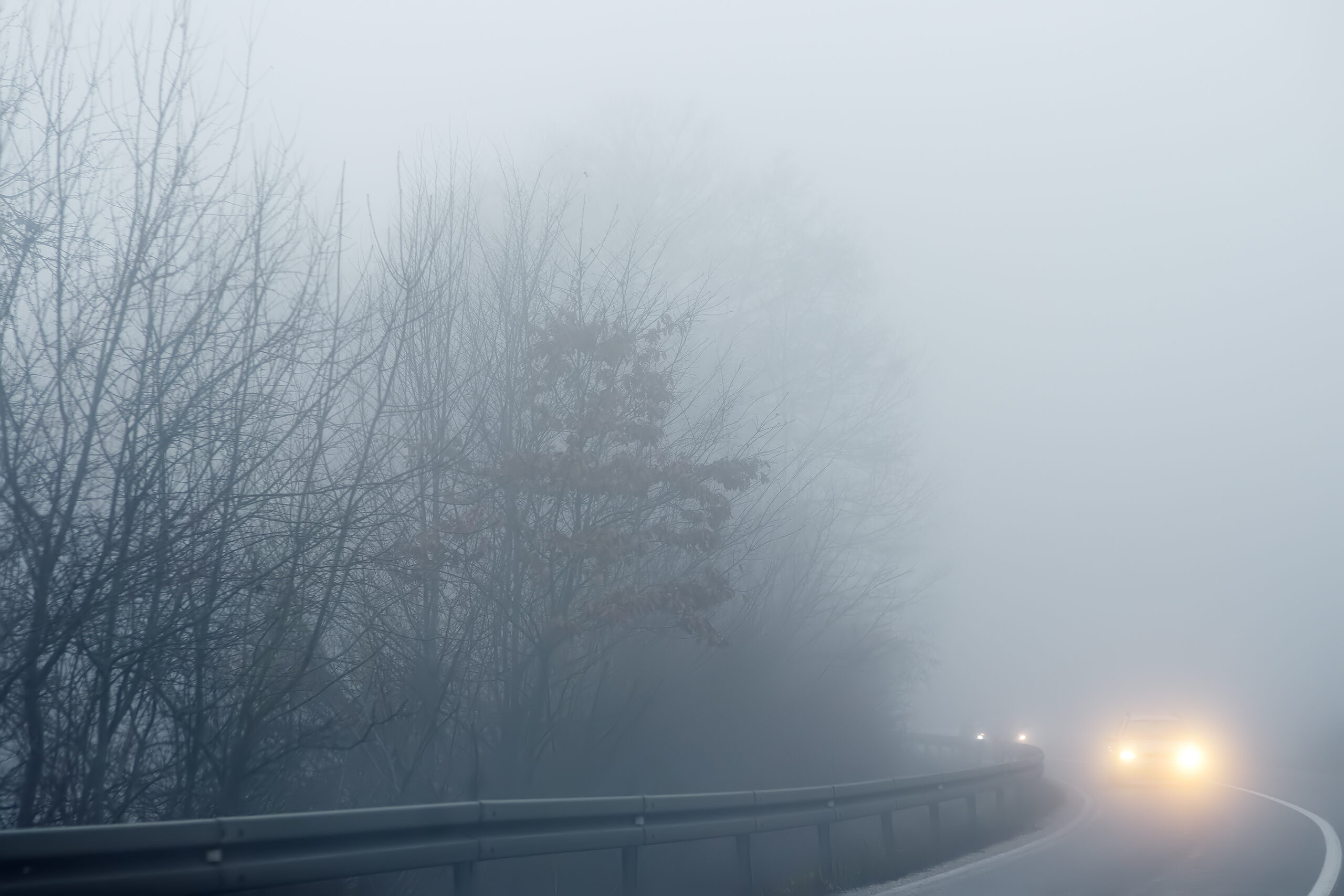 Heavy Fog Conditions Can Cause Car Crash and Smash Accidents